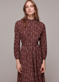 Theodora Dash Dot Print Dress