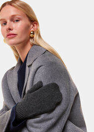 Cashmere Wool Blend Mittens