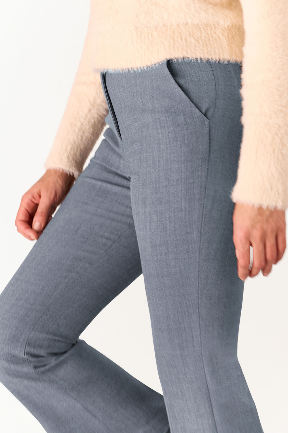 Grey Luisa Formal Pants&nbsp;