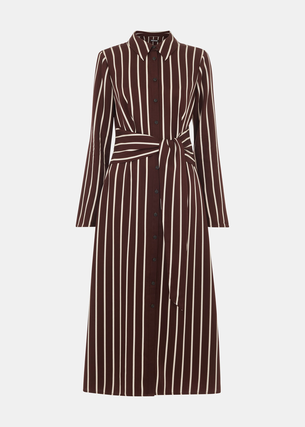 Alex Stripe Shirt Dress