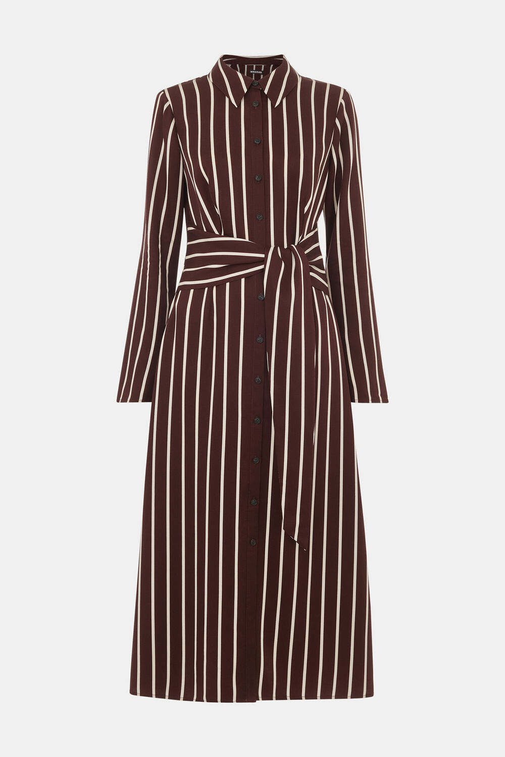 Alex Stripe Shirt Dress