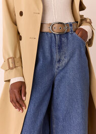 Eyelet Detail Belt