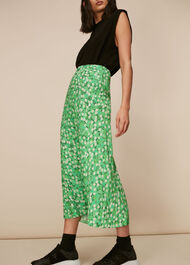 Cherry Blossom Bias Cut Skirt
