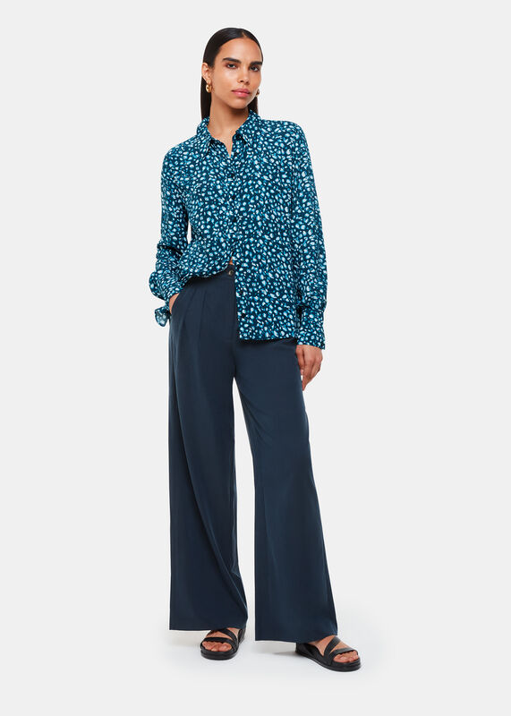 Pastel Leopard Print Shirt