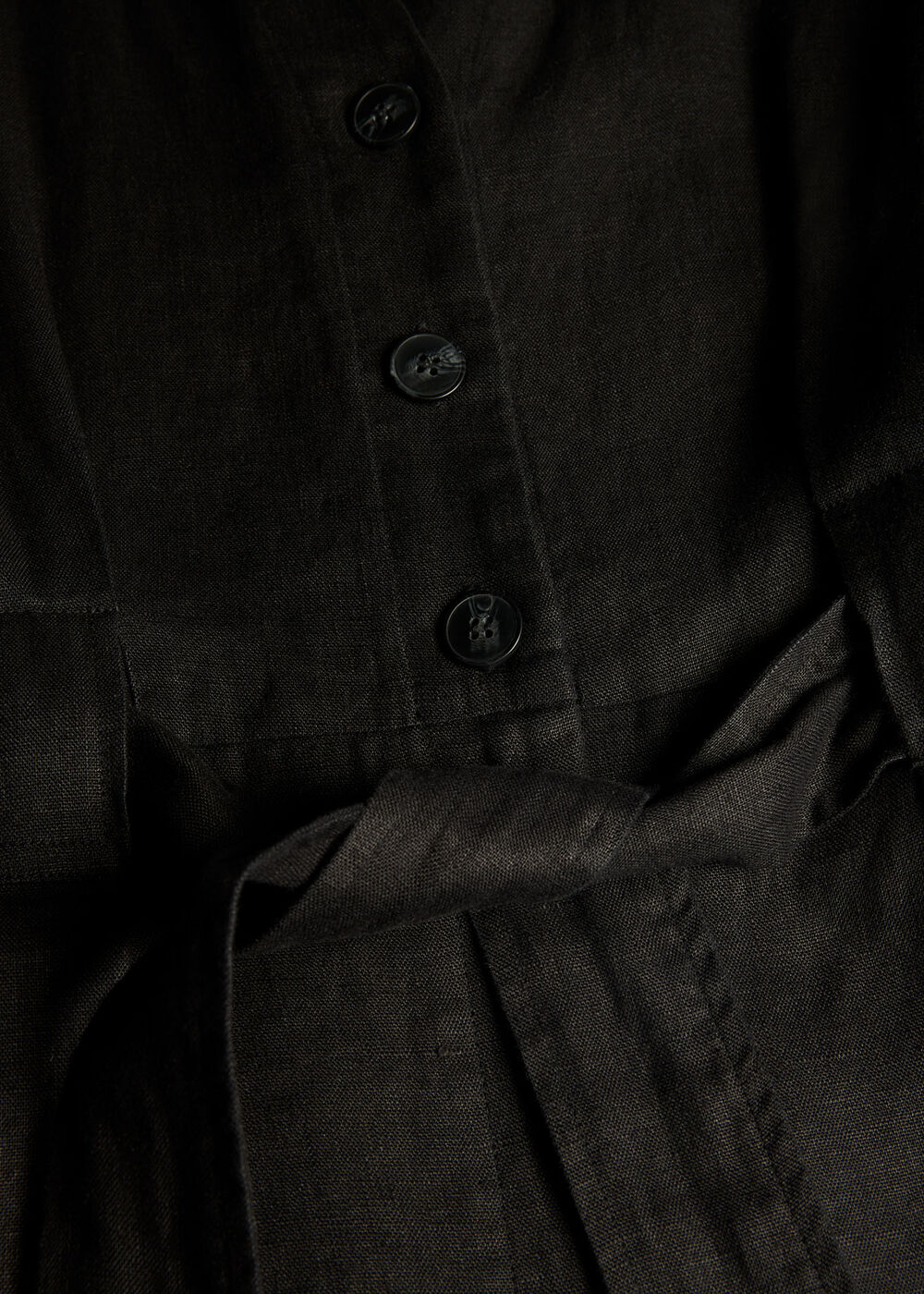 Petite Fiona Linen Button Jumpsuit