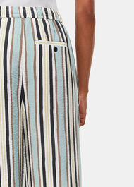 Petite Vertical Stripe Nicola Trouser