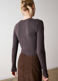 Essential Ribbed Crew