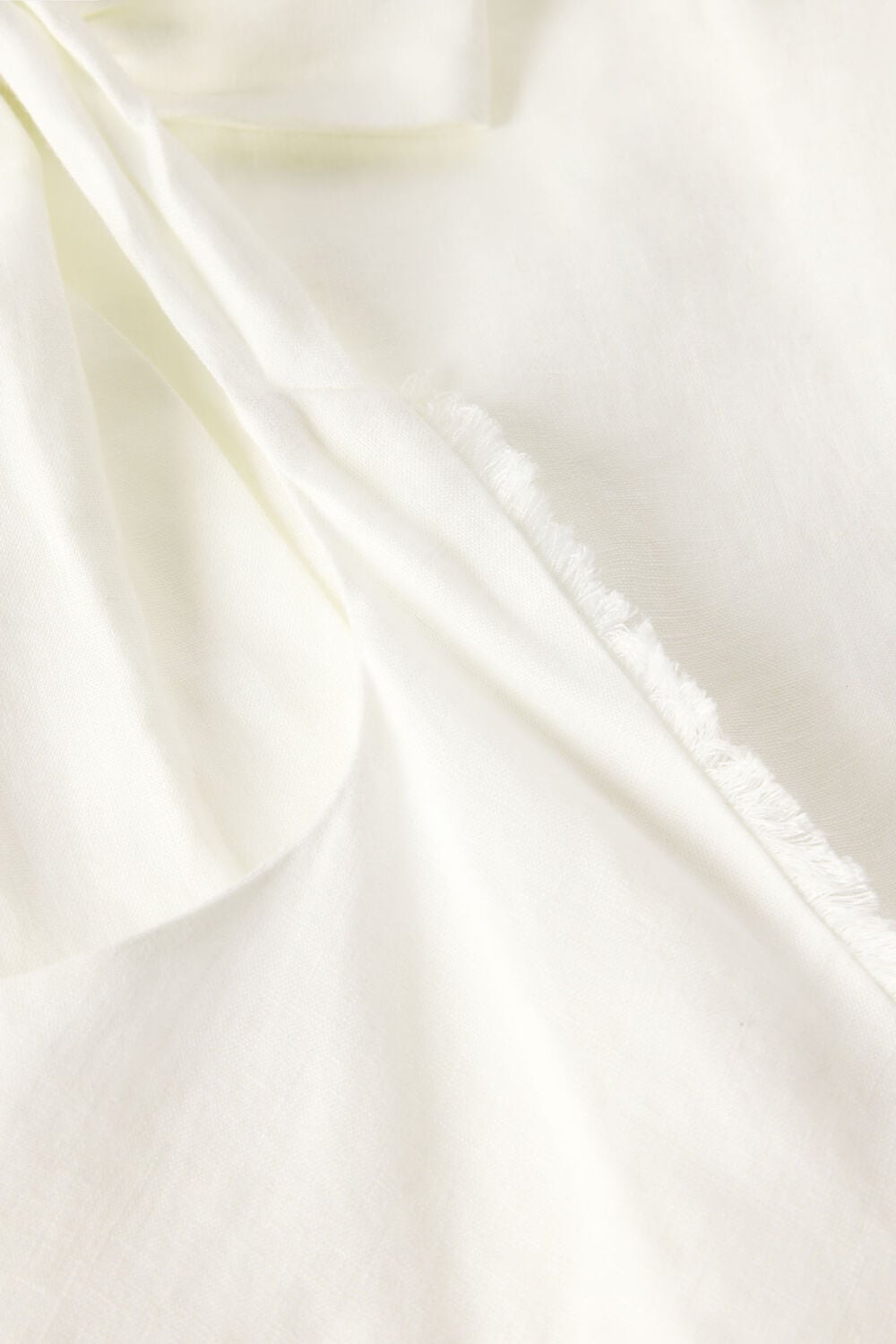 White Linen Halter Neck Dress