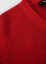 Petite V Neck Cotton Cardigan