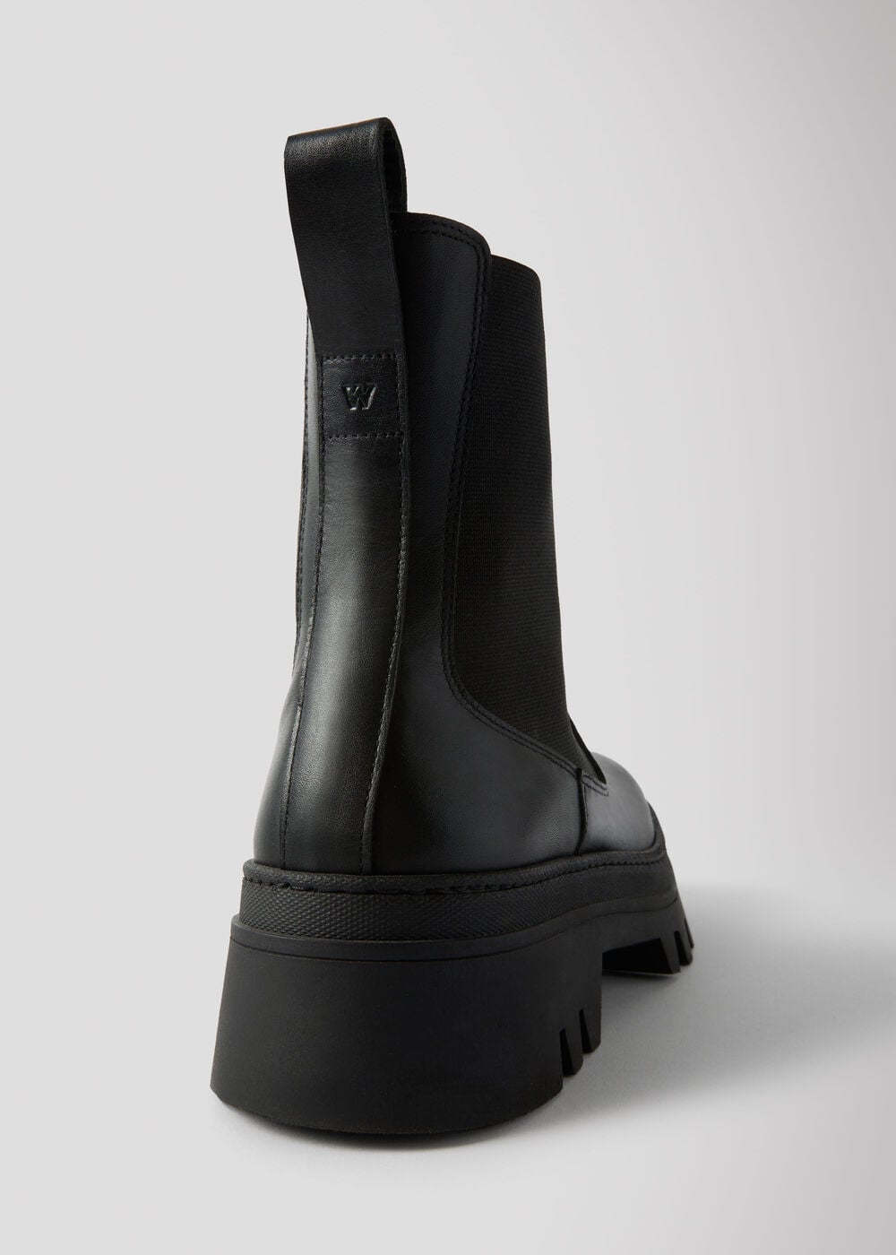 Black Hatton Chunky Chelsea Boot