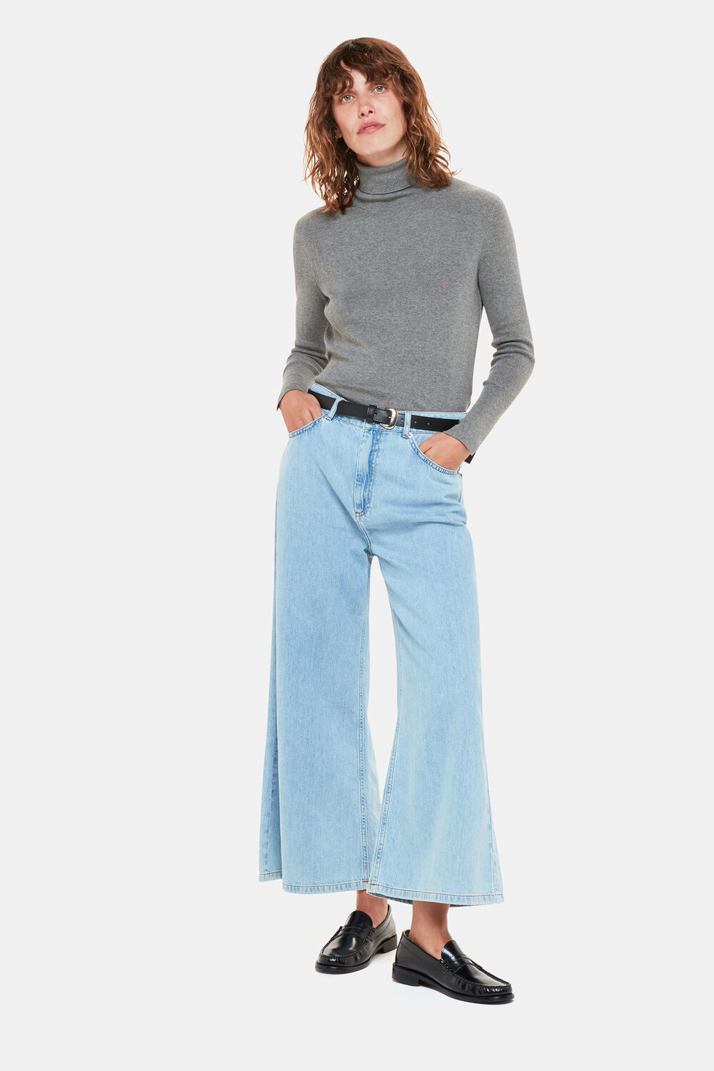 Maja Knitted Polo Neck Knit