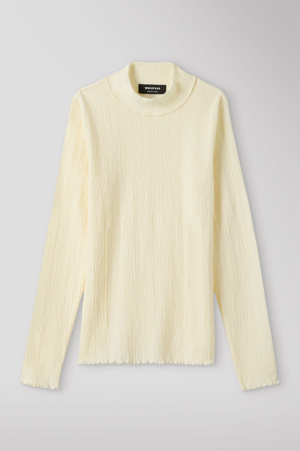 Textured Long Sleeve Top