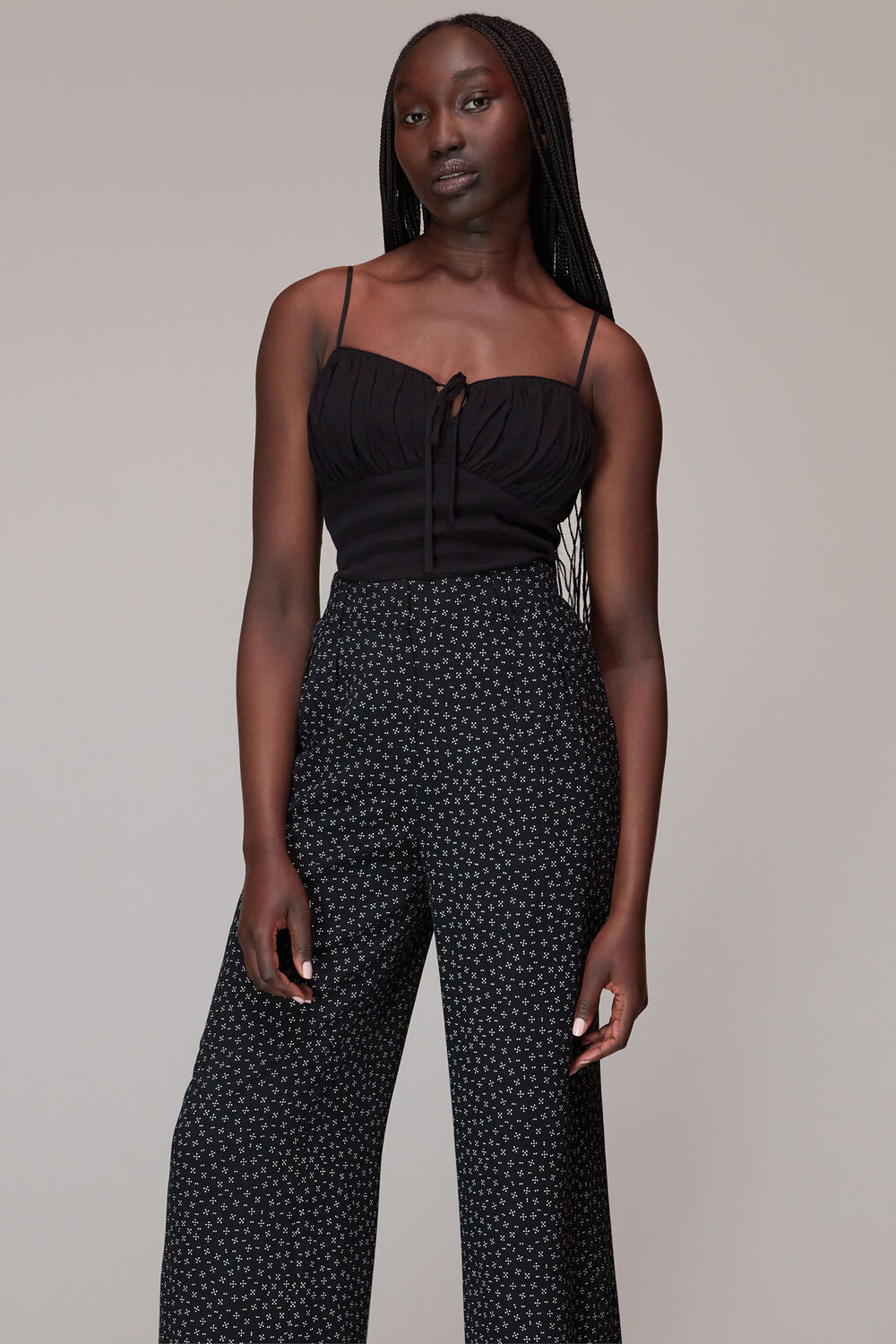 Lizzie Geo Dot Print Trouser