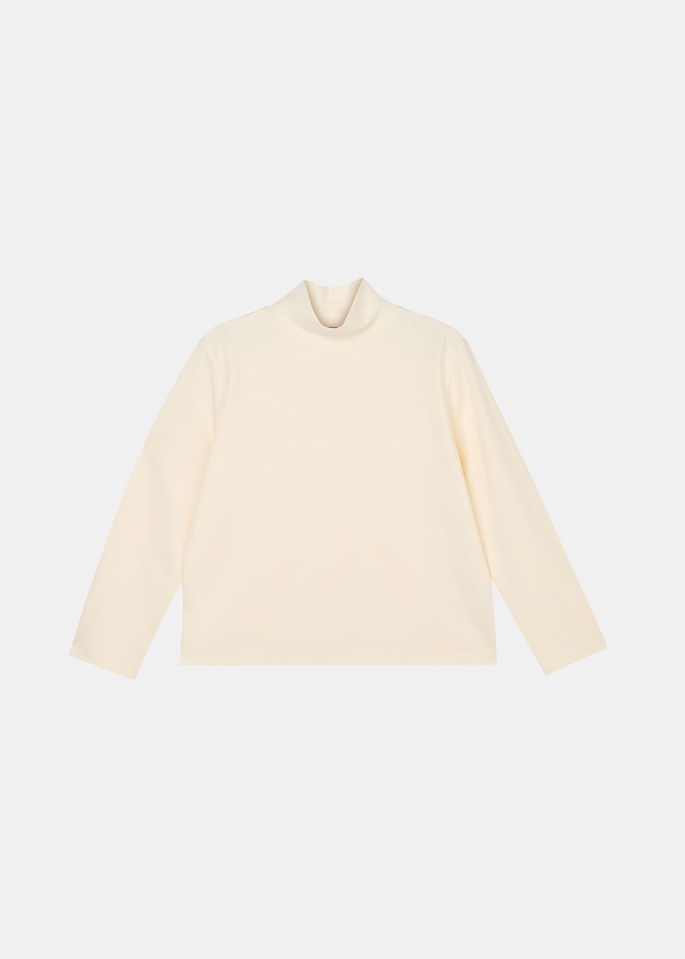 Long Sleeve Funnel Neck Jersey