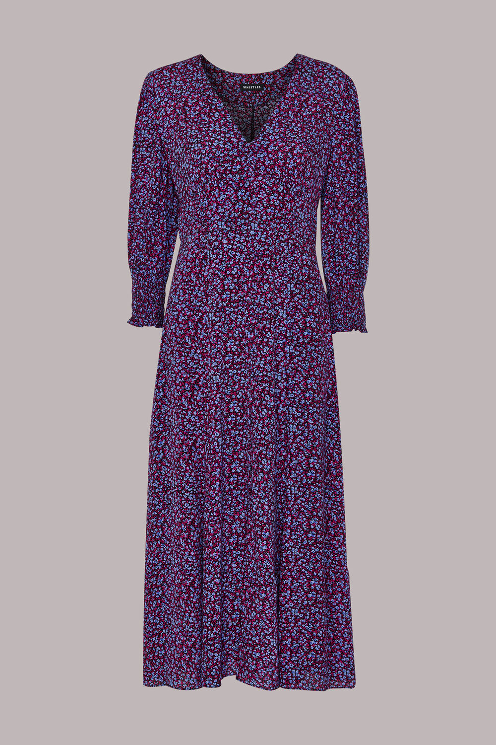 Floral Garden Midi Dress