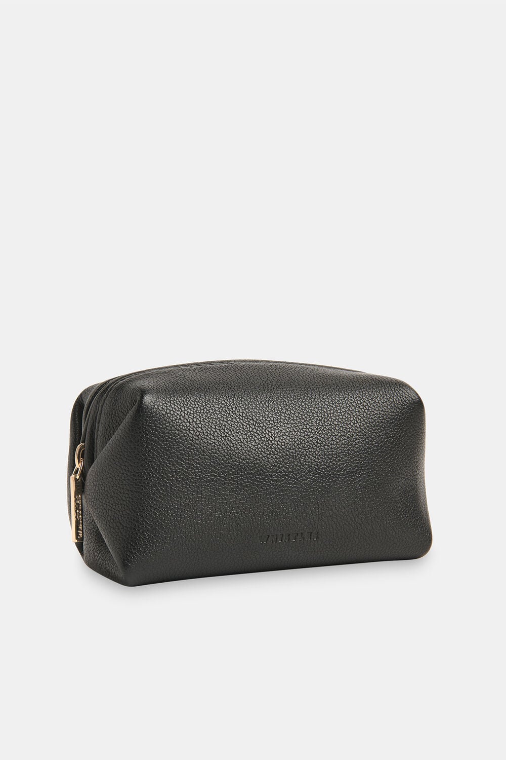 Ria Mini Leather Zip Pouch