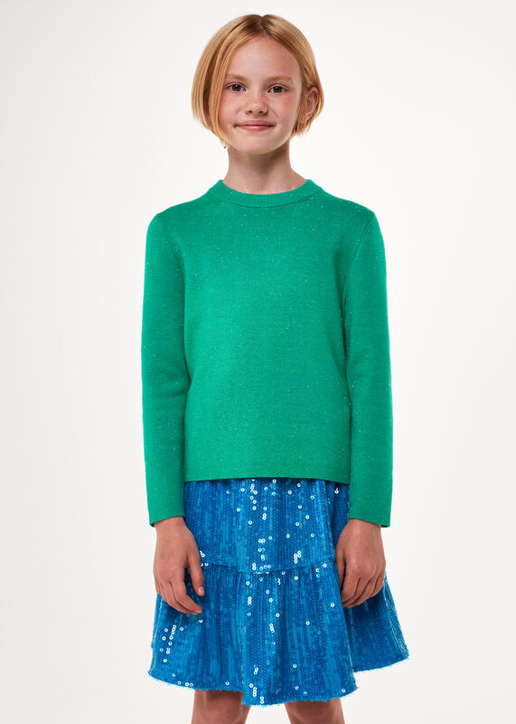 Green Annie Sparkle Knit