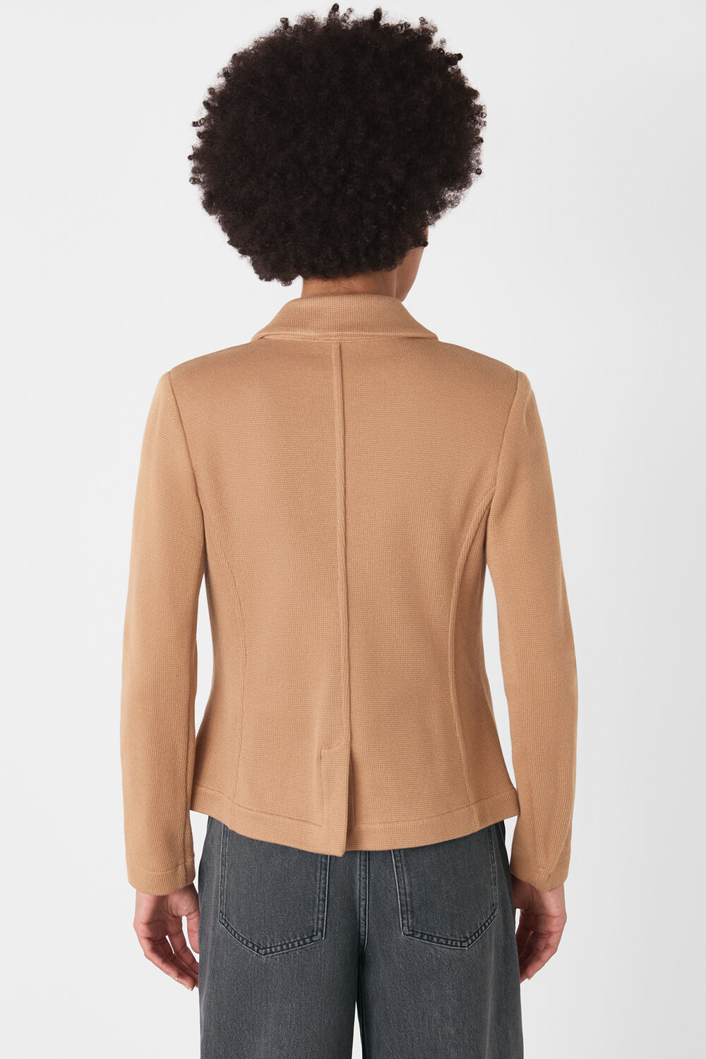 Neutral Slim Jersey Jacket
