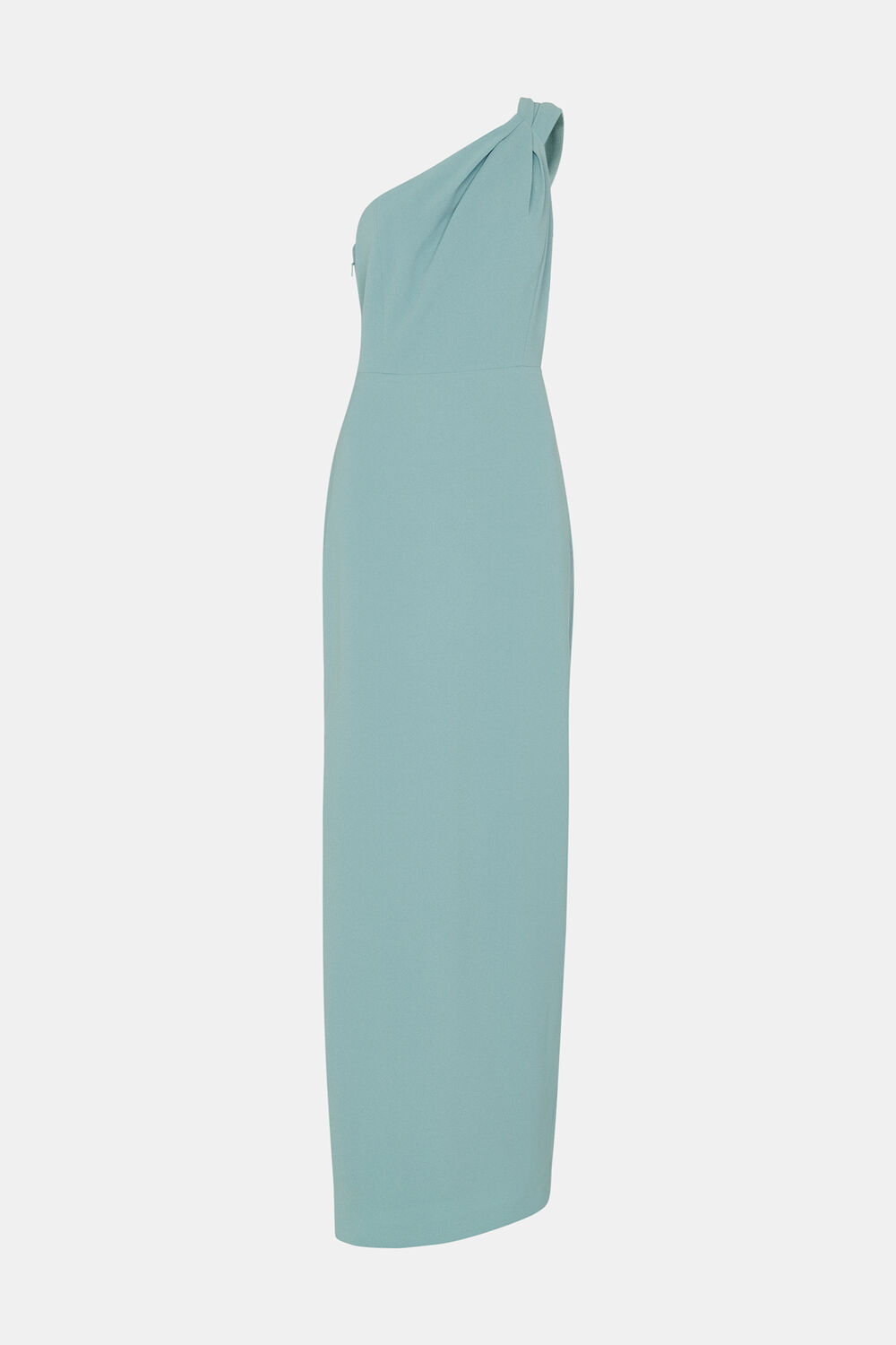 Sage Green Bethan One Shoulder Maxi Dress