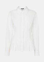 Waisted Cotton Shirt