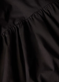 Cotton Tiered Mini Dress