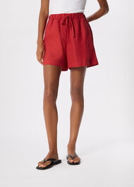 Linen Elasticated Short