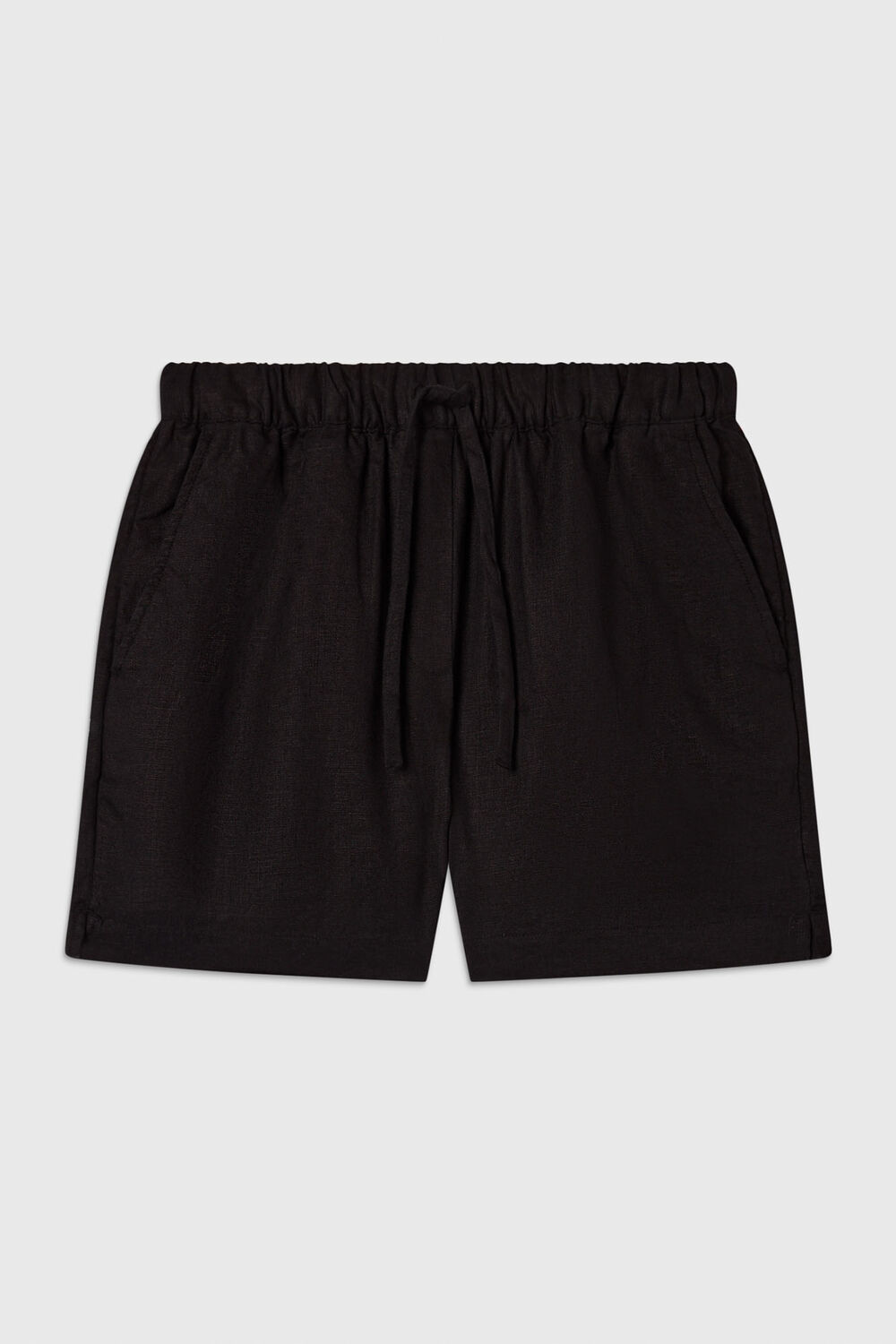 Petite Linen Elasticated Short