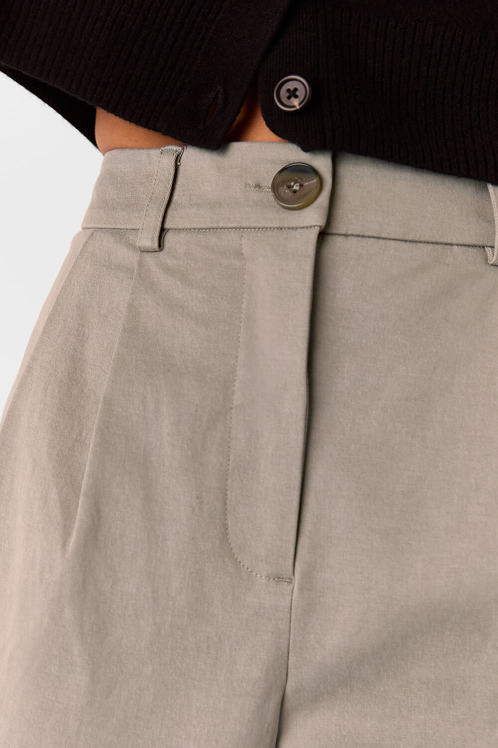 Petite Bethany Barrel Leg Trouser