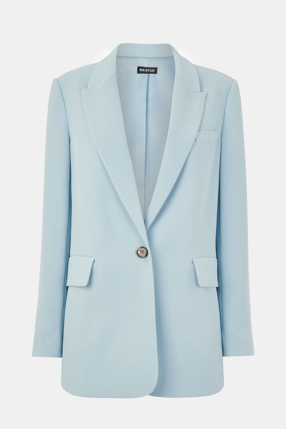 Crepe Relaxed Boyfriend Blazer