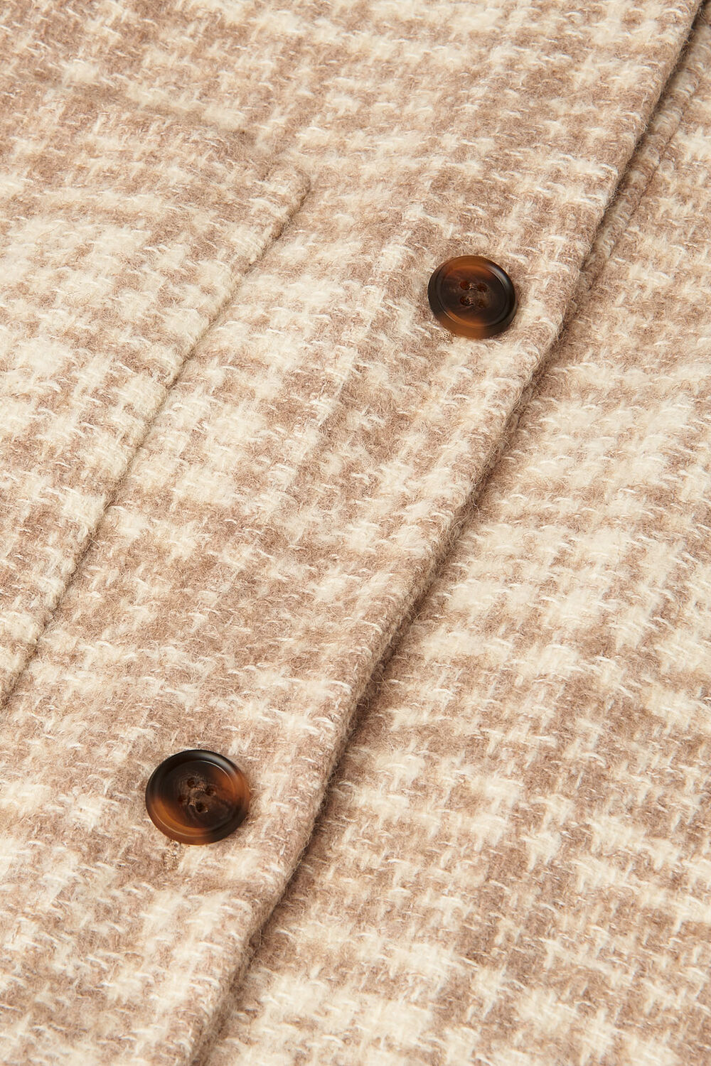 Classic Wool Checked Overshirt