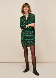 Winter Ditsy Sack Dress