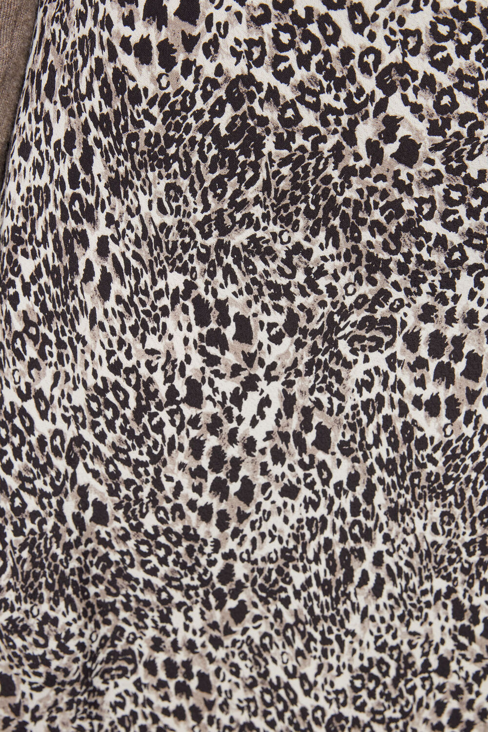 Micro Animal Bias Cut Skirt