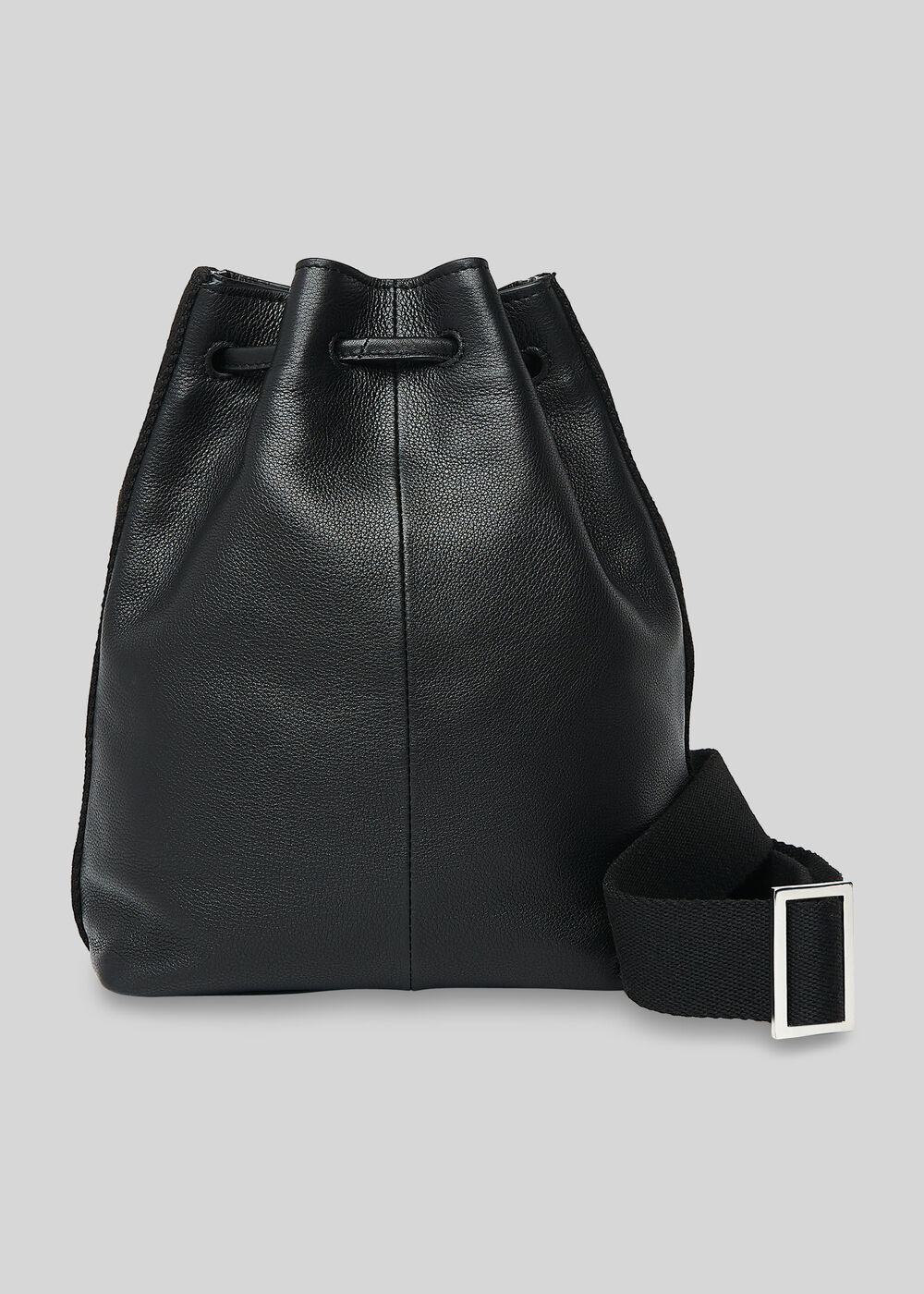 Barton Soft Bucket Bag Black