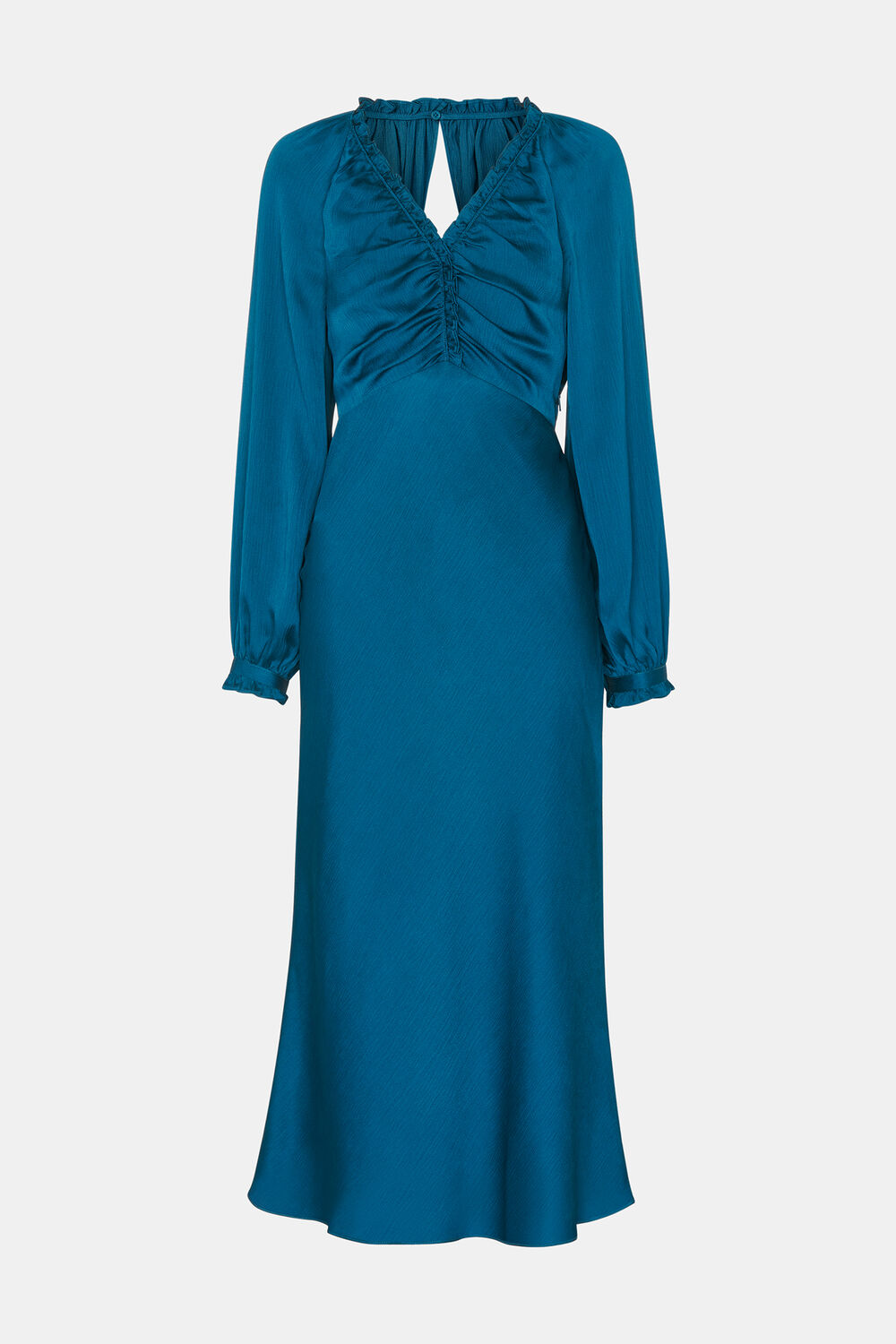Aurora Satin Midi Dress