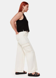 Wide Leg Cargo Jean