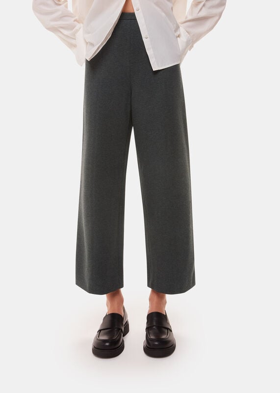 Grey Marl Camilla Wide Leg Pants 