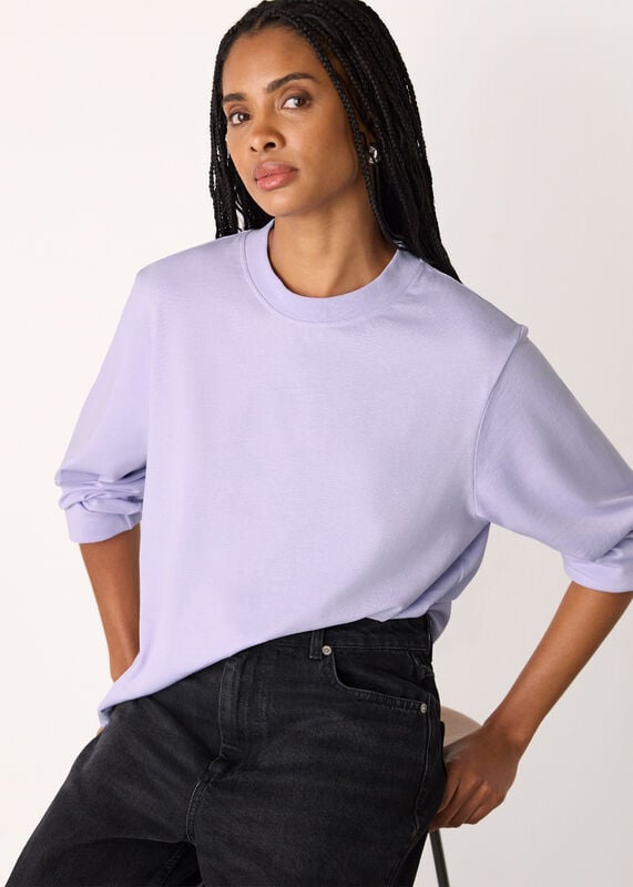 Lilac Cotton Long Sleeve Jersey