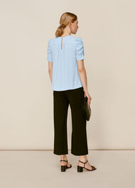 Nelly Shell Top Pale Blue