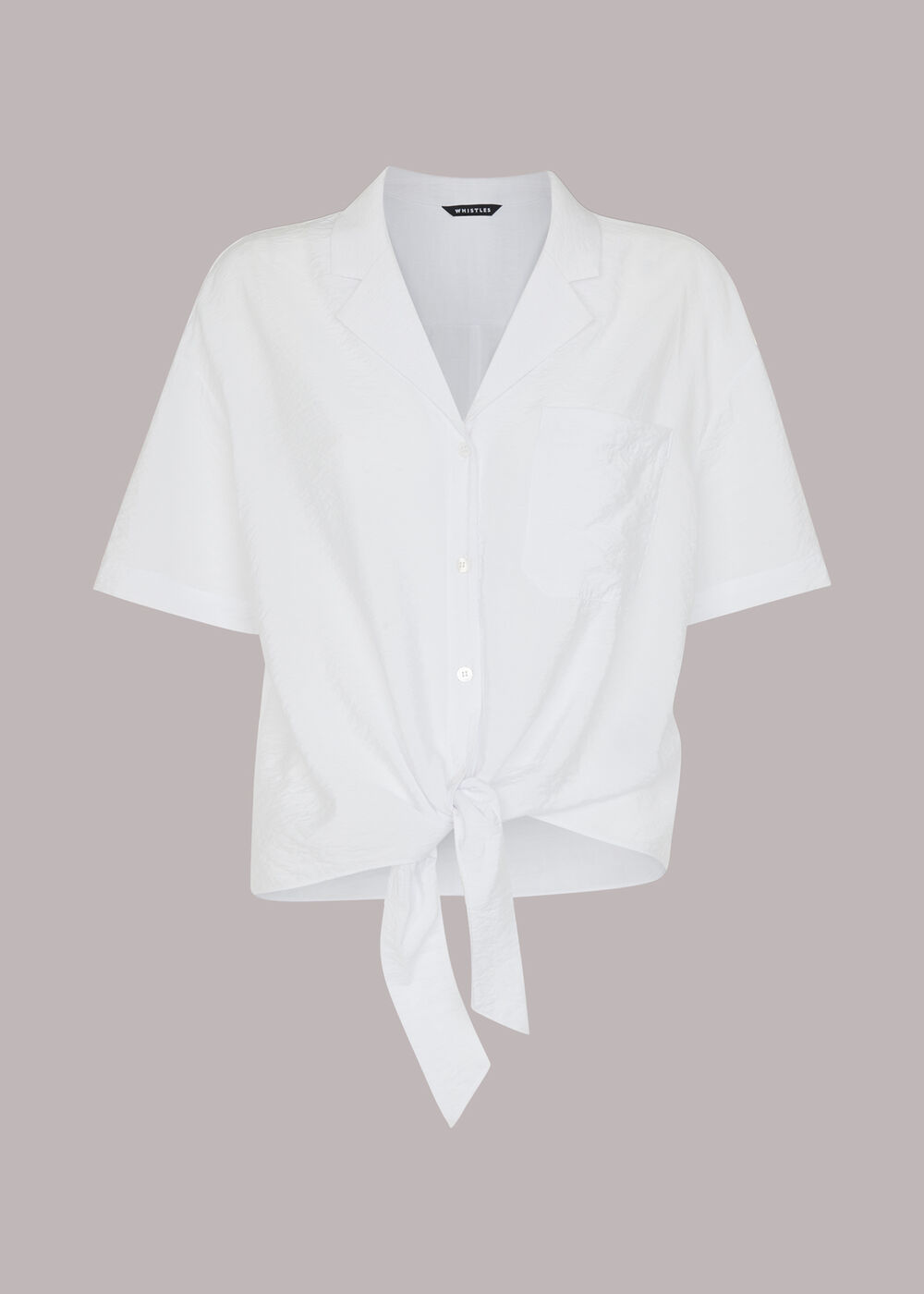 Nicola Tie Front Top