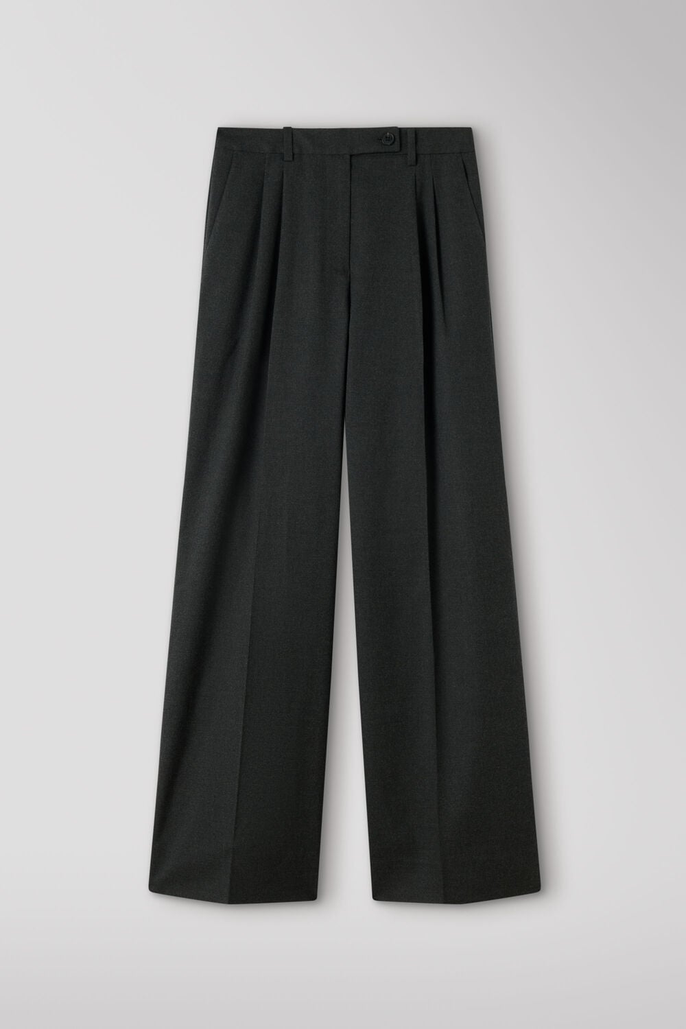 Grey Flannel Straight Leg Trouser