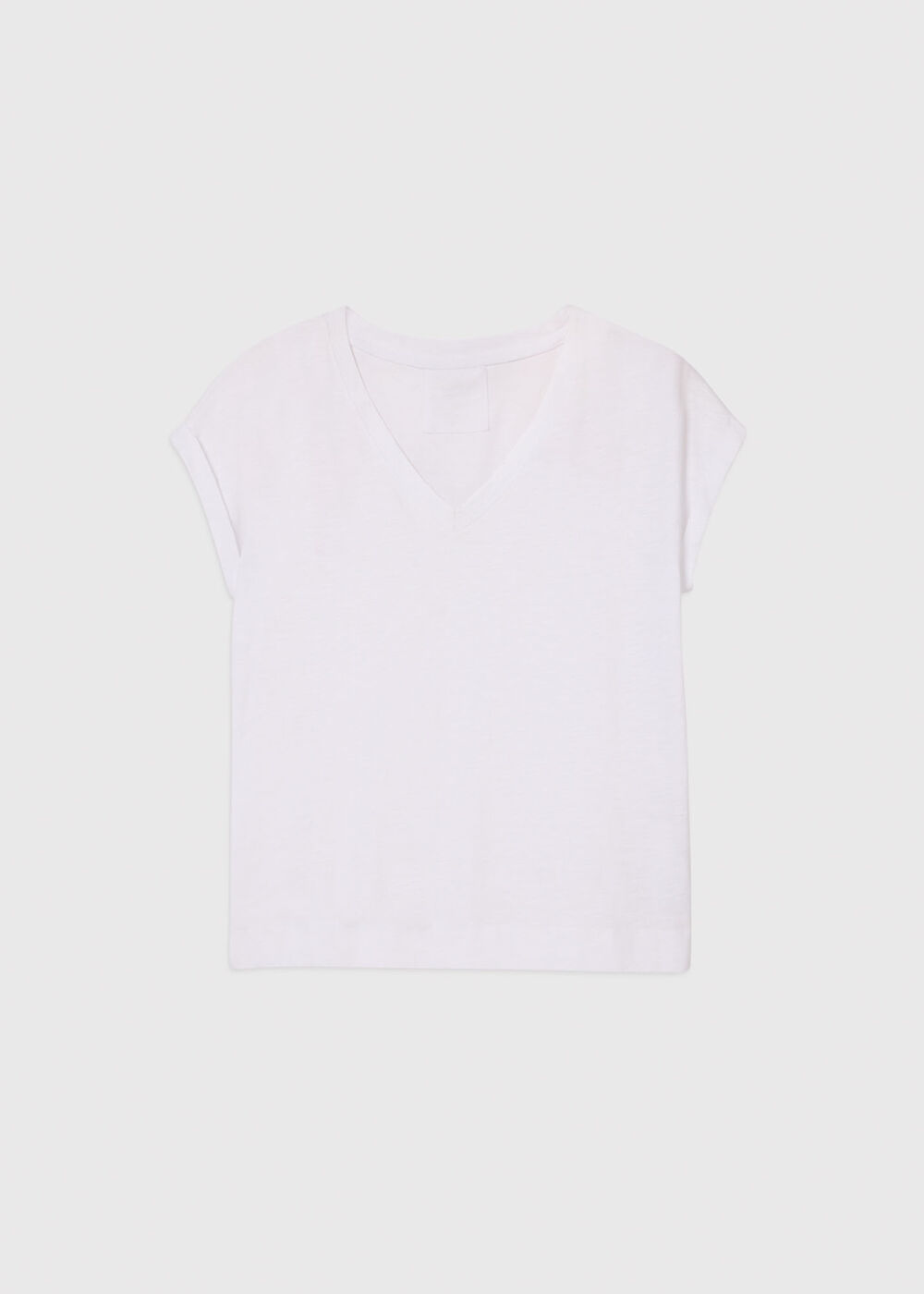 Willa V-Neck Cap Sleeve Tee