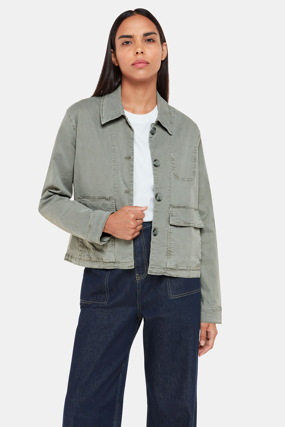 Khaki Marie Casual Jacket