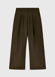 Wide Leg Hopsack Trouser