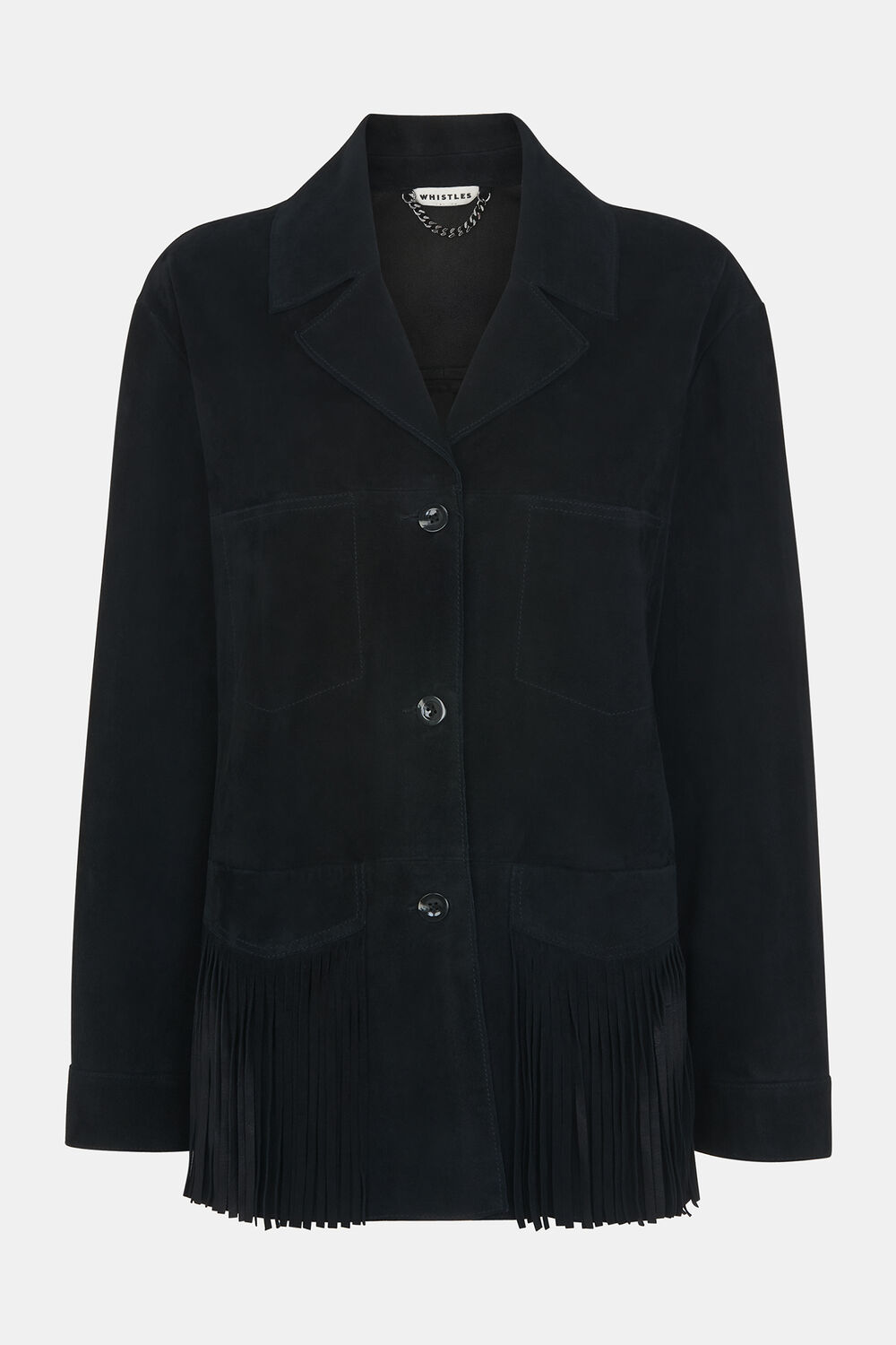 Lani Tassel Suede Jacket