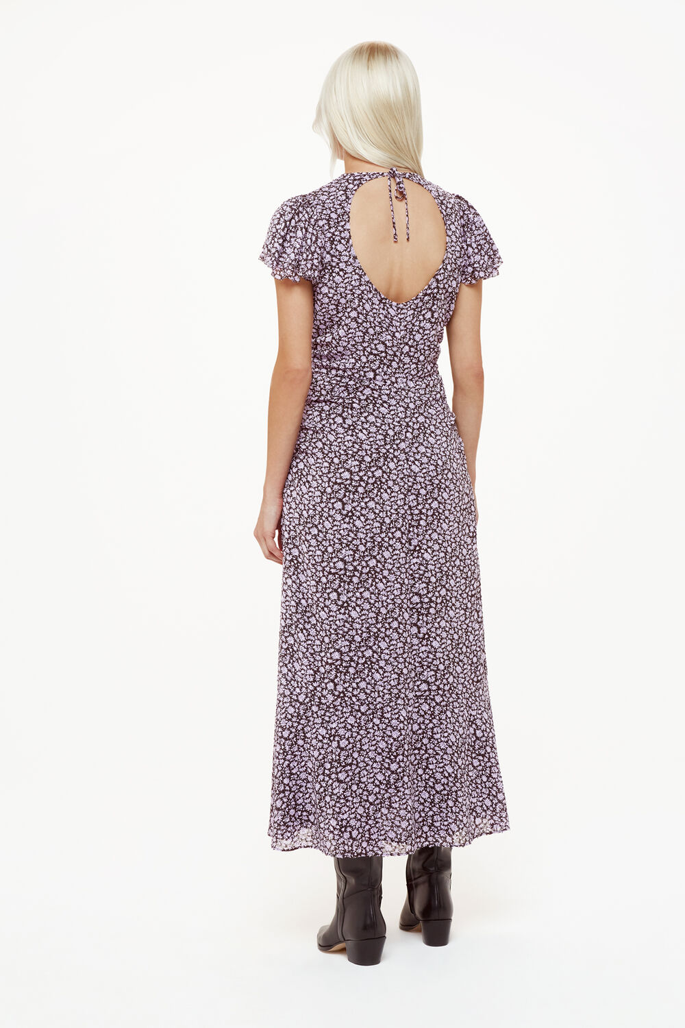 Purple Petite Daisy Field Lola Dress