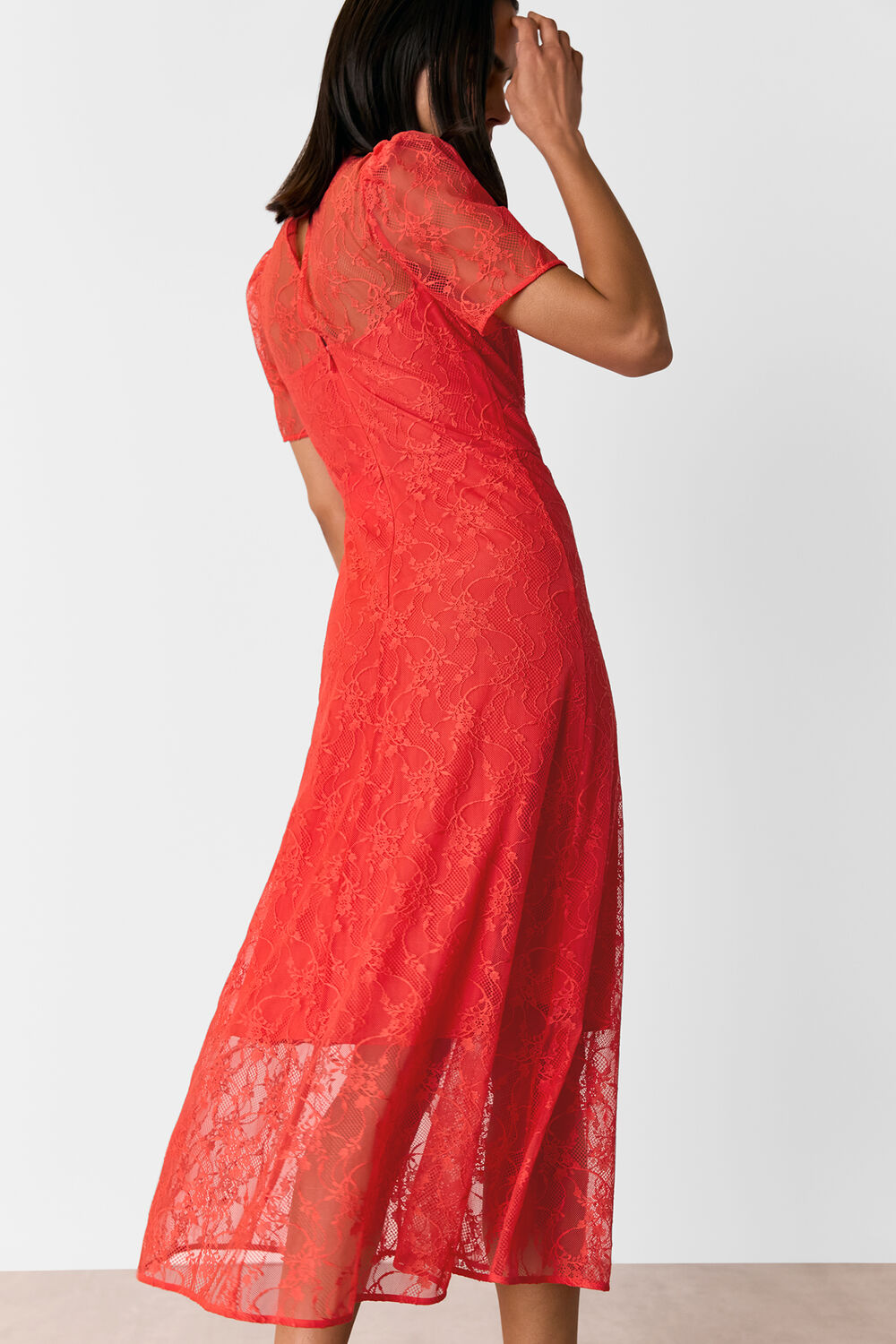Fay Lace Midi Dress