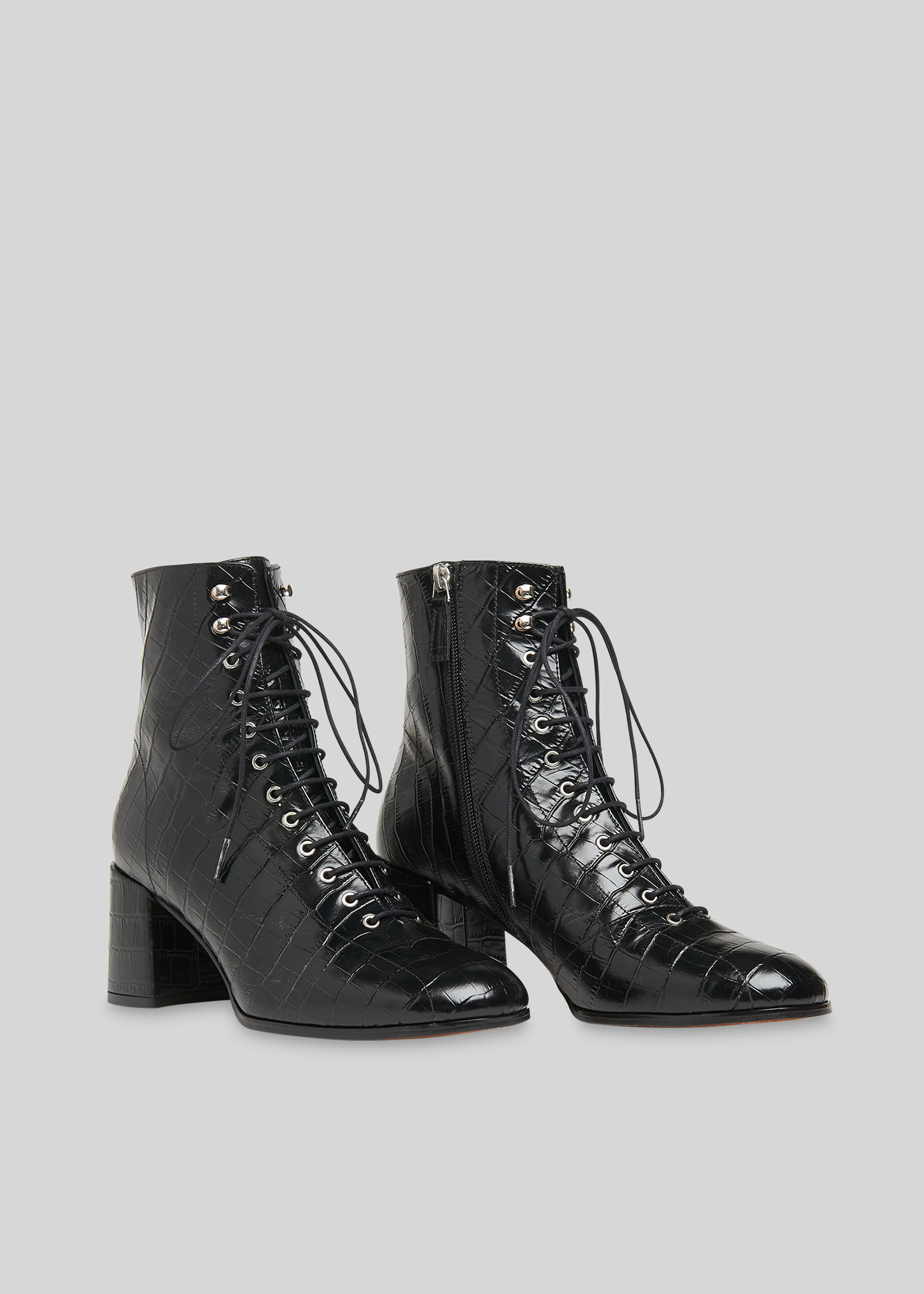 whistles lace up boots