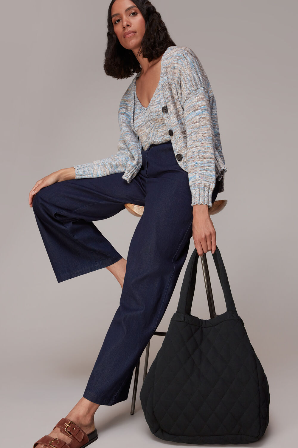 Lyle Quilted Tote Bag