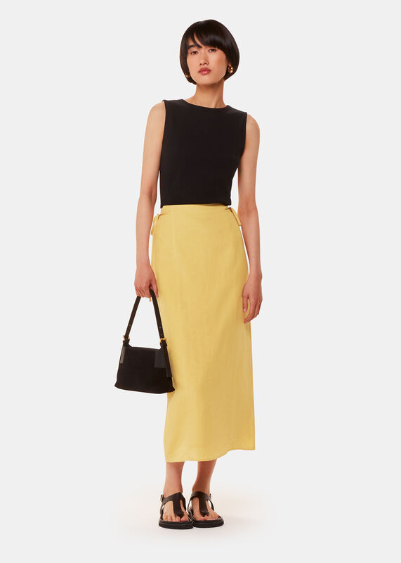 Butter Josie Tie Side Detail Skirt