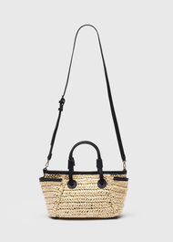 Aylin Mini Straw Tote Bag
